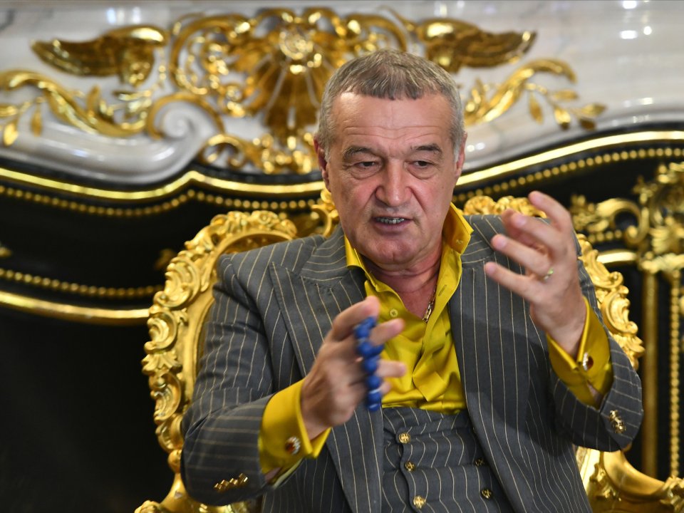 Gigi Becali, la Palat