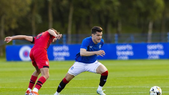 Ianis Hagi, dublă de senzație pentru Rangers B! Meci perfect pentru internaționalul român