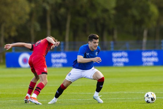 Ianis Hagi, dublă de senzație pentru Rangers B! Meci perfect pentru internaționalul român