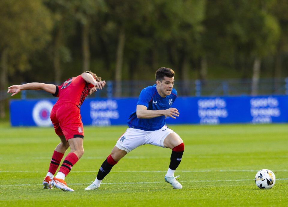 Ianis Hagi, două goluri pentru Rangers B