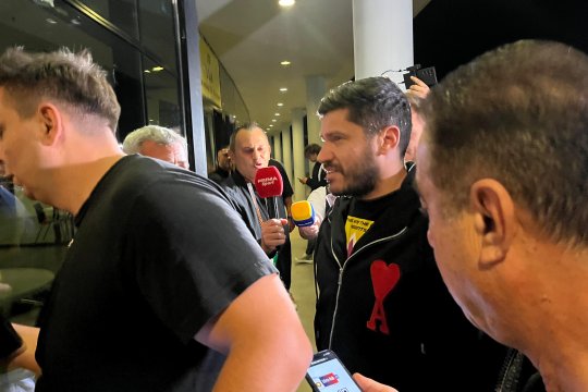Cristi Tănase, apariție rară la FCSB - RFS! Cuvintele rostite de fostul decar ”roș-albastru” la Arena Națională, după scandalurile din ultima perioadă