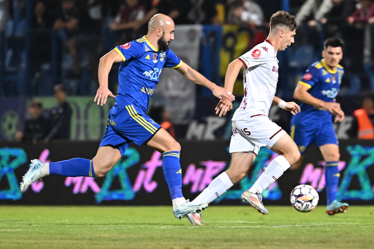 Rareș Pop are 3 goluri marcate pentru Rapid în acest sezon și este golgheterul giuleștenilor