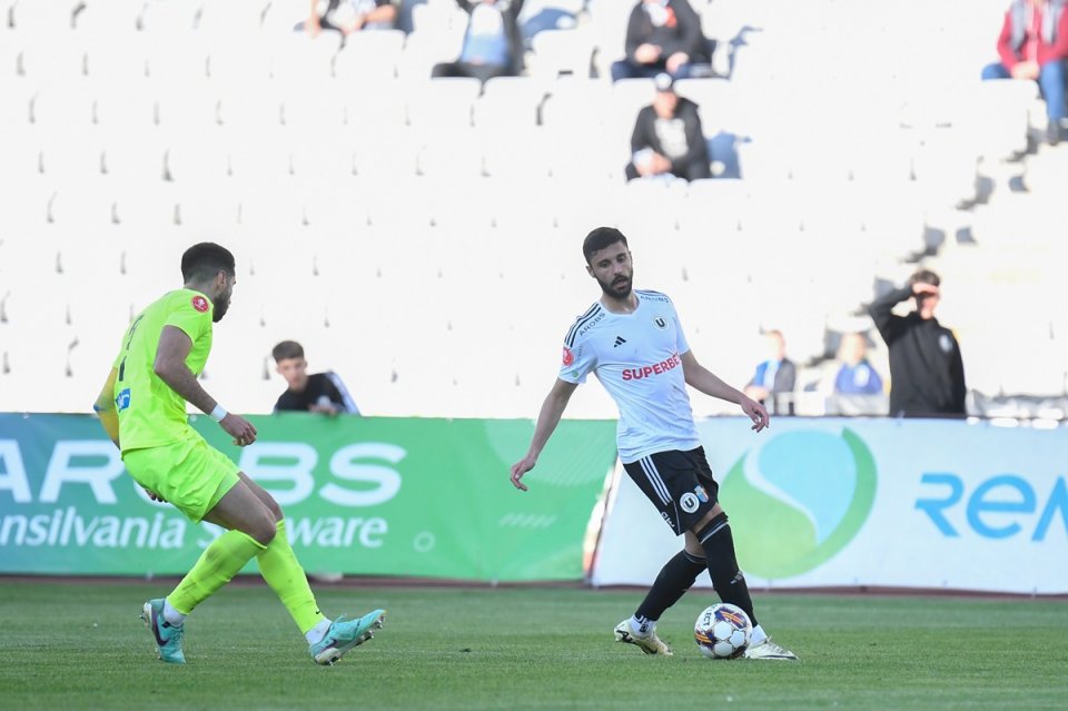 U Cluj a câștigat ultimul meci cu Poli Iași, 1-0