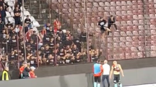 Conflict între suporteri și jucători după succesul reușit de UTA la Cluj