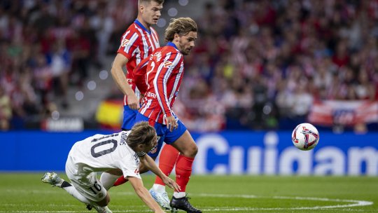Atletico Madrid - Real Madrid 1-1. Gazdele egalează în prelungiri și smulg un punct