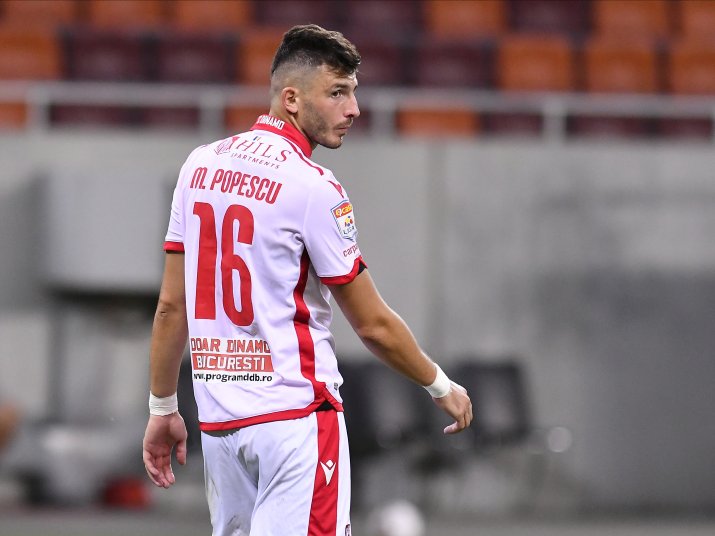 Mihai Popescu a evoluat pentru Dinamo în perioada 2016-2020