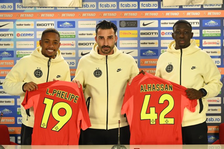 Luis Phelipe și Baba Alhassan au ales FCSB