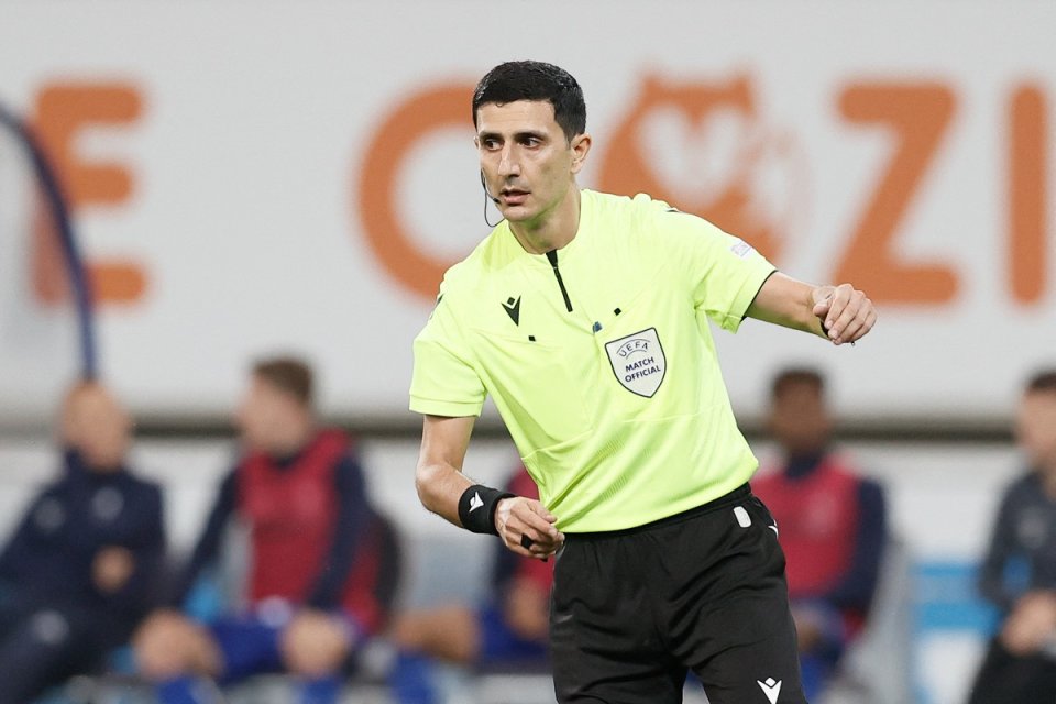 Aliyar Aghayev, arbitrul partidei Kosovo - România