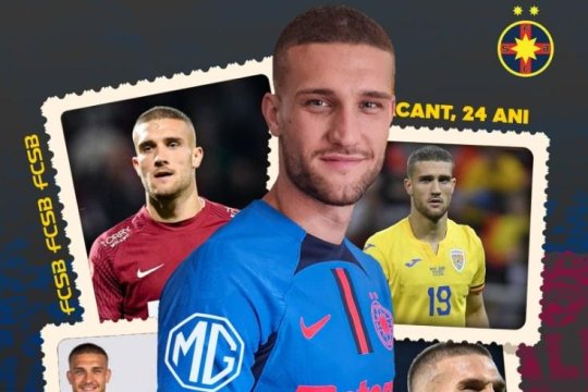 OFICIAL | Daniel Bîrligea, prezentat de FCSB! Ce număr va purta la campioana României