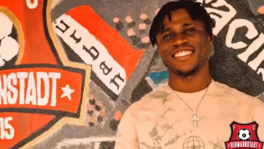 Nana Antwi, primele declarații după plecarea de la FCSB. Ce jucător l-a sfătuit să meargă la Hermannstadt