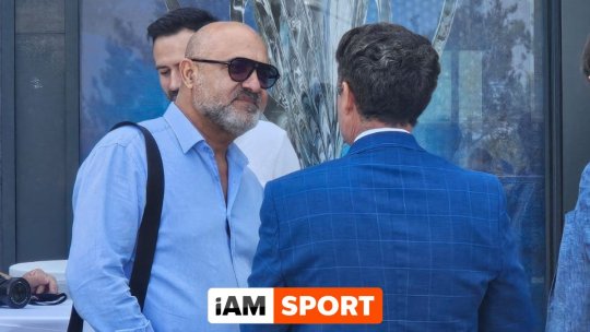 Afaceristul care preia 10% din Farul, surprins cu Hagi și Gică Popescu! Imaginile momentului