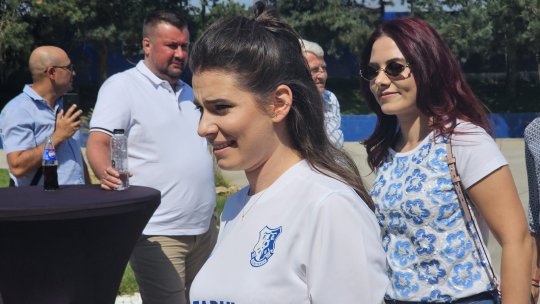 Kira Hagi și-a omagiat tatăl la evenimentul de la Ovidiu! Tricoul fabulos îmbrăcat de fiica ”Regelui”