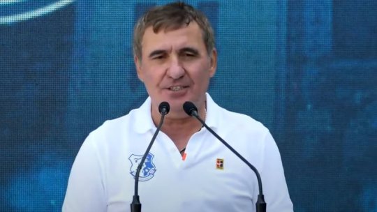 Gică Hagi, discurs emoționant la inaugurarea hotelului de la Ovidiu: ”Mă duc spre 60 de ani, văd că drumul se scurtează”