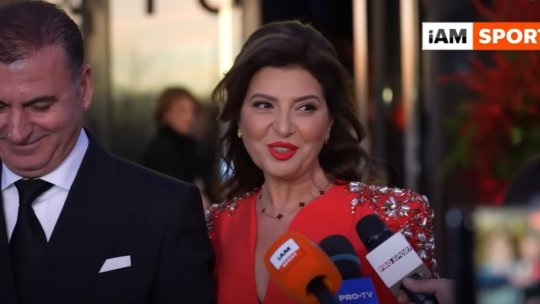 Cum s-a îmbrăcat soacra lui Ianis Hagi la inaugurarea hotelului de la Ovidiu. Liliana Tănase a întors toate privirile