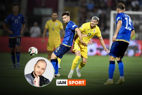 "De ce ne-ați fluierat imnul, domnilor kosovari? Că n-a fost Babasha la Coldplay!". Andrei Ciobanu amendează atitudinea spectatorilor de la Priștina