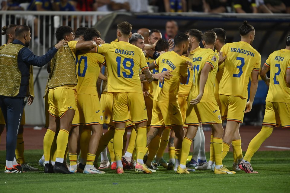 Jucătorii români, în victoria cu Kosovo, 3-0