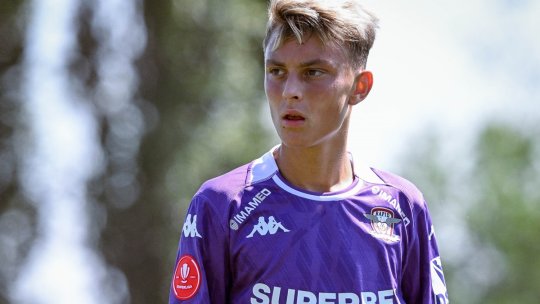 Băiatul lui Dan Șucu a jucat la seniori, la doar 15 ani. Și fiul unei legende de la Dinamo a evoluat pentru ”vișinii”