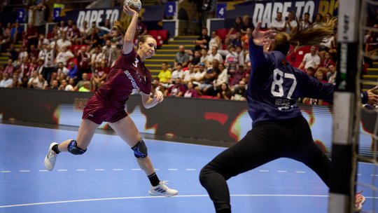 Rapid, victorie importantă cu Buducnost, la debutul în noul sezon de Champions League