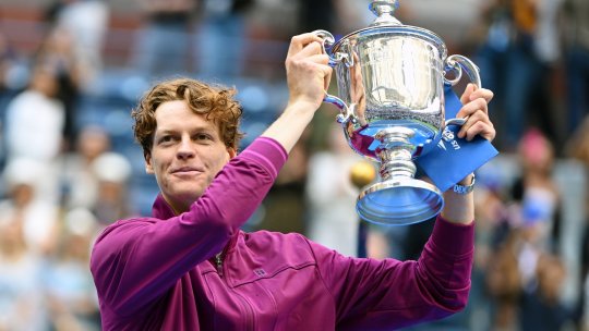 Jannik Sinner, noul campion de la US Open. Cui i-a dedicat trofeul