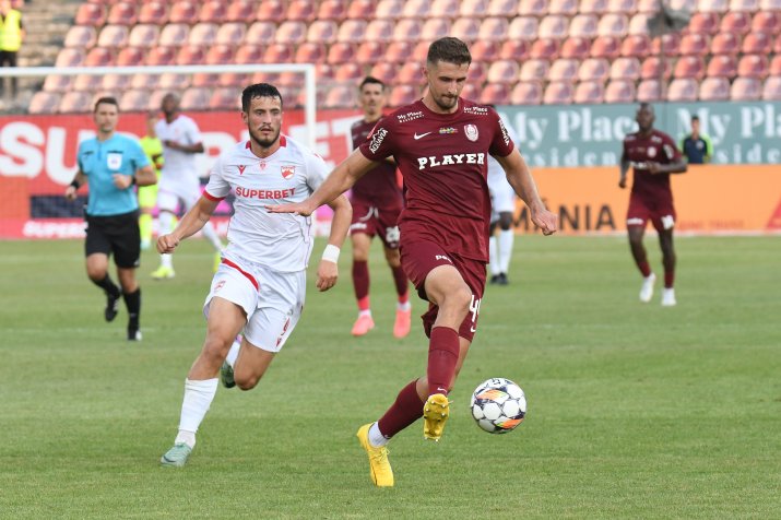 Kresic a marcat singurul său gol la CFR, în returul cu Maccabi Petah Tikva, din Conference League