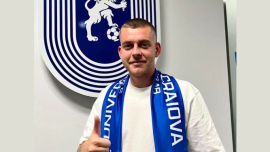 OFICIAL | Universitatea Craiova a anunțat transferul lui Alex Cicâldău. Mesajul postat după revenirea mijlocașului