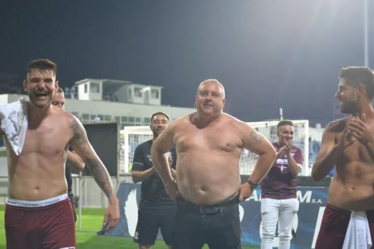 Miță Iosif, despre momentul în care s-a dezbrăcat de tricou: ”Rapidiștii strigau: 'Hai Mițane, hai Mițane!'”