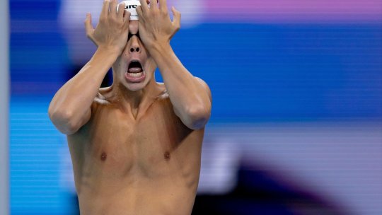 Ce scriu americanii despre David Popovici, după ultima apariție publică a campionului olimpic