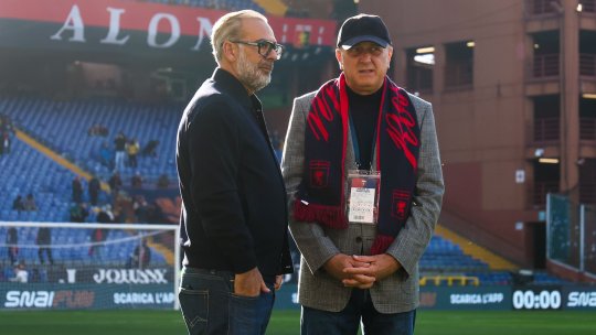 Dan Șucu, primul meci pe Luigi Ferraris ca acționar la Genoa. Ce a declarat omul de afaceri pentru Sky Sports