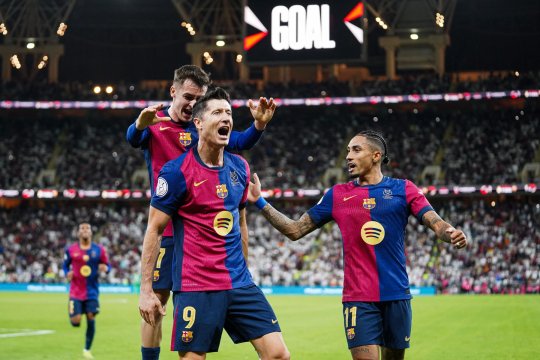 Lewandowski, entuziasmat după ce Barcelona a câștigat Supercupa: ”Este felul în care vrem să jucăm și în viitor”