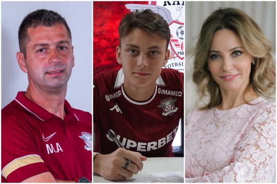 Antrenorul lui Șucu junior, retrogradat de Rapid pentru că-l scotea din teren pe fiul patronului? “Am simțit nemulțumire, am plecat”. Reacția Dianei Șucu: “Domnule Ștucan, sunteți penibil”