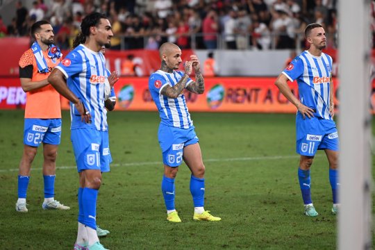 Agitație la Universitatea Craiova înainte de duelul cu Dinamo! Doi jucători, OUT