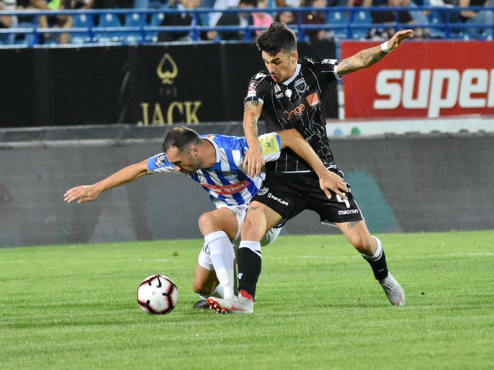 Imagine din meciul Poli Iași - Dinamo 1-0, jucat pe 21 septembrie 2018