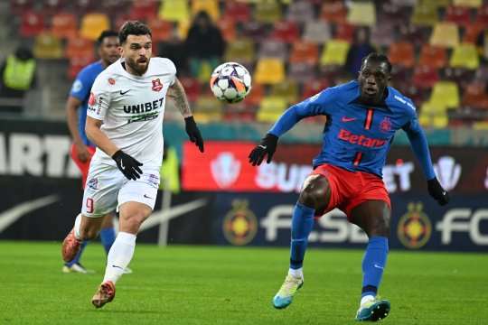 FCSB - FC Hermannstadt 1-1. Pas greșit pentru campioană în primul meci din 2025!