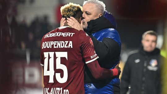 Marius Șumudică l-a făcut praf pe Aaron Boupendza în direct: ”Nu există și nu accept să faci asta, întrece orice măsură!”