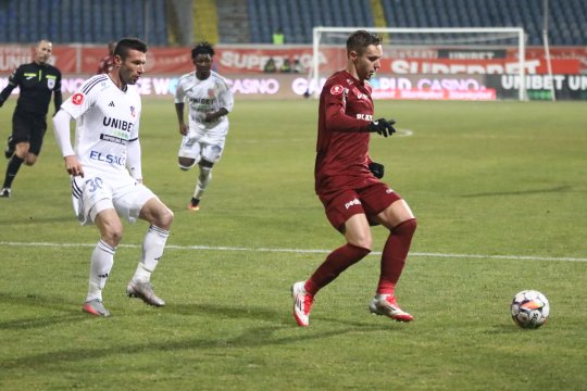 FC Botoșani - CFR Cluj 1-1. Echipa lui Dan Petrescu pierde două puncte pe final de meci
