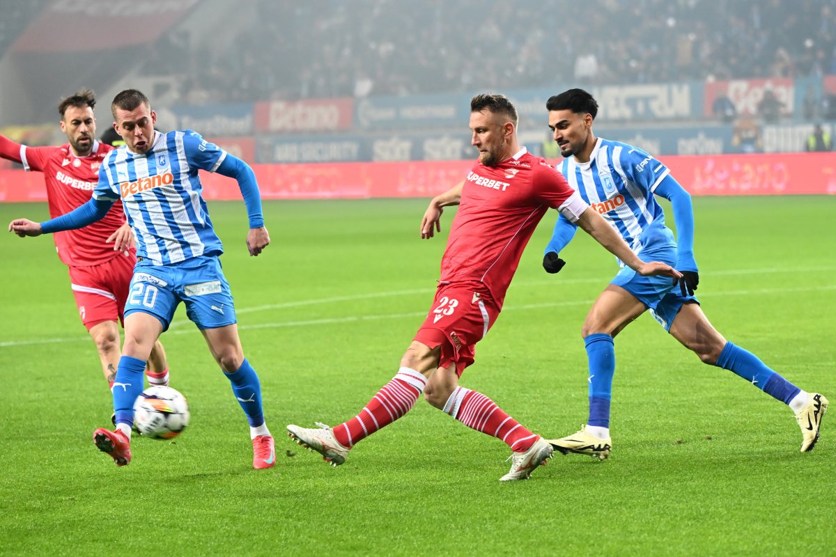 Universitatea Craiova a primit vizita lui Dinamo în etapa a 22-a