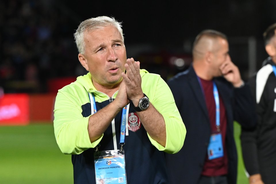 Dan Petrescu a cucerit 5 titluri cu CFR Cluj, în postura de antrenor