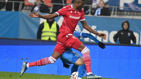 Revanșa lui Kennedy Boateng! Fundașul lui Dinamo a marcat în startul reprizei secunde cu Universitatea Craiova