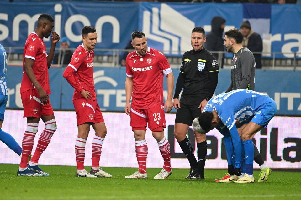 Dinamo a câștigat partida tur cu Universitatea Craiova, 2-1