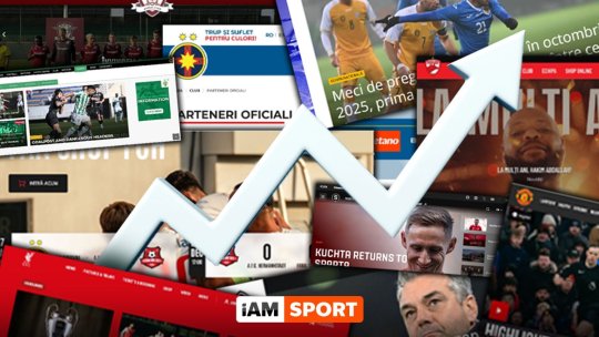Fotbalul românesc vs. Europa de Vest: un decalaj imens în comunicare. FCSB are un site sub orice critică. Ce echipe comunică cel mai eficient
