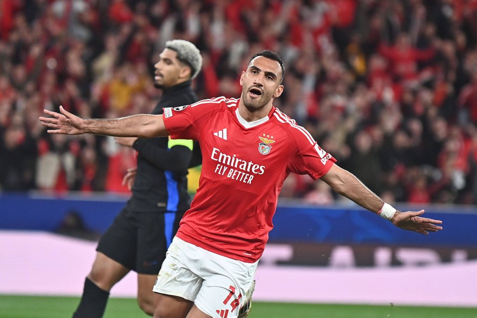 Vangelis Pavlidis, în duelul Benfica - Barcelona