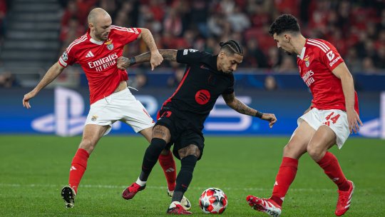 Au sărit scântei după Benfica - Barcelona. Raphinha s-a înjurat cu adversarii la vestiare: "Nu tac dacă mă insultă"