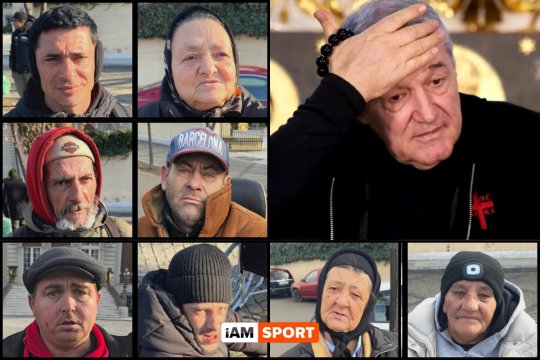 Fețele durerii. Ei sunt oamenii care stau zi de zi la mila lui Gigi Becali: ”N-am trăit niciodată bine”