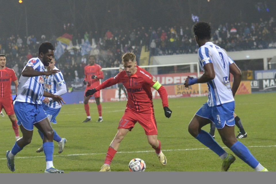 Darius Olaru va absenta 3 luni de la FCSB