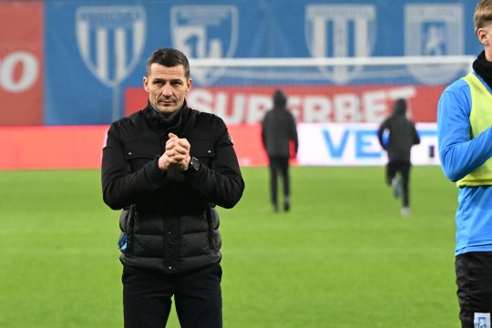 Schimbările anunțate de Costel Gâlcă la Universitatea Craiova după eșecul cu Rapid