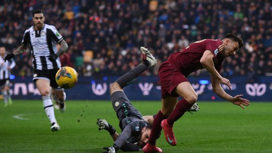 Răzvan Sava, înger și demon pentru Udinese. Românul a apărat excelent dar a și greșit decisiv la un gol