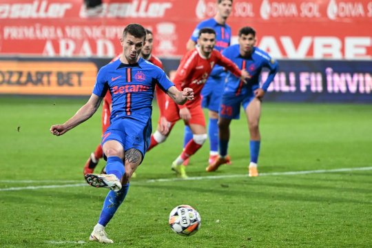 Alexandru Meszar a răbufnit după UTA - FCSB 0-1: ”Penalty inexistent! / ”De la decizia arbitrului a plecat totul”