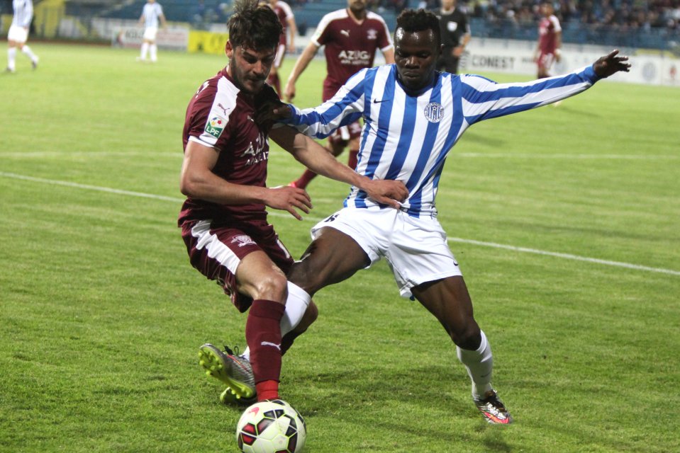 CSMS IASI-RAPID BUCURESTI,LIGA 1 (4.05.2015),Joan Oriol, Gomo Onduku