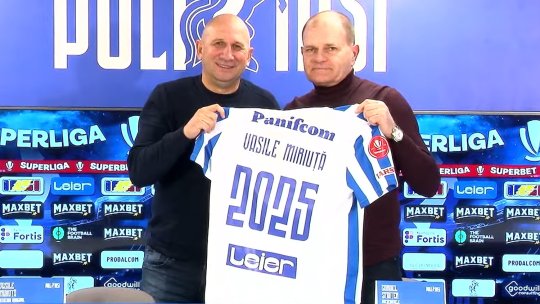 Vasile Miriuță de abia a fost prezentat la Poli Iași și deja a șocat: ”Echipele de pe locurile 10-16 din Liga 1 nu bat o selecționată a Seriei a 10-a din Liga 3”