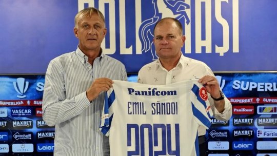 "E haios". Emil Săndoi nu s-a abținut când a văzut cum a fost prezentat înlocuitorul său la Poli Iași